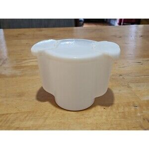 Vintage Tupperware Sheer Flip Top Sugar Bowl EUC